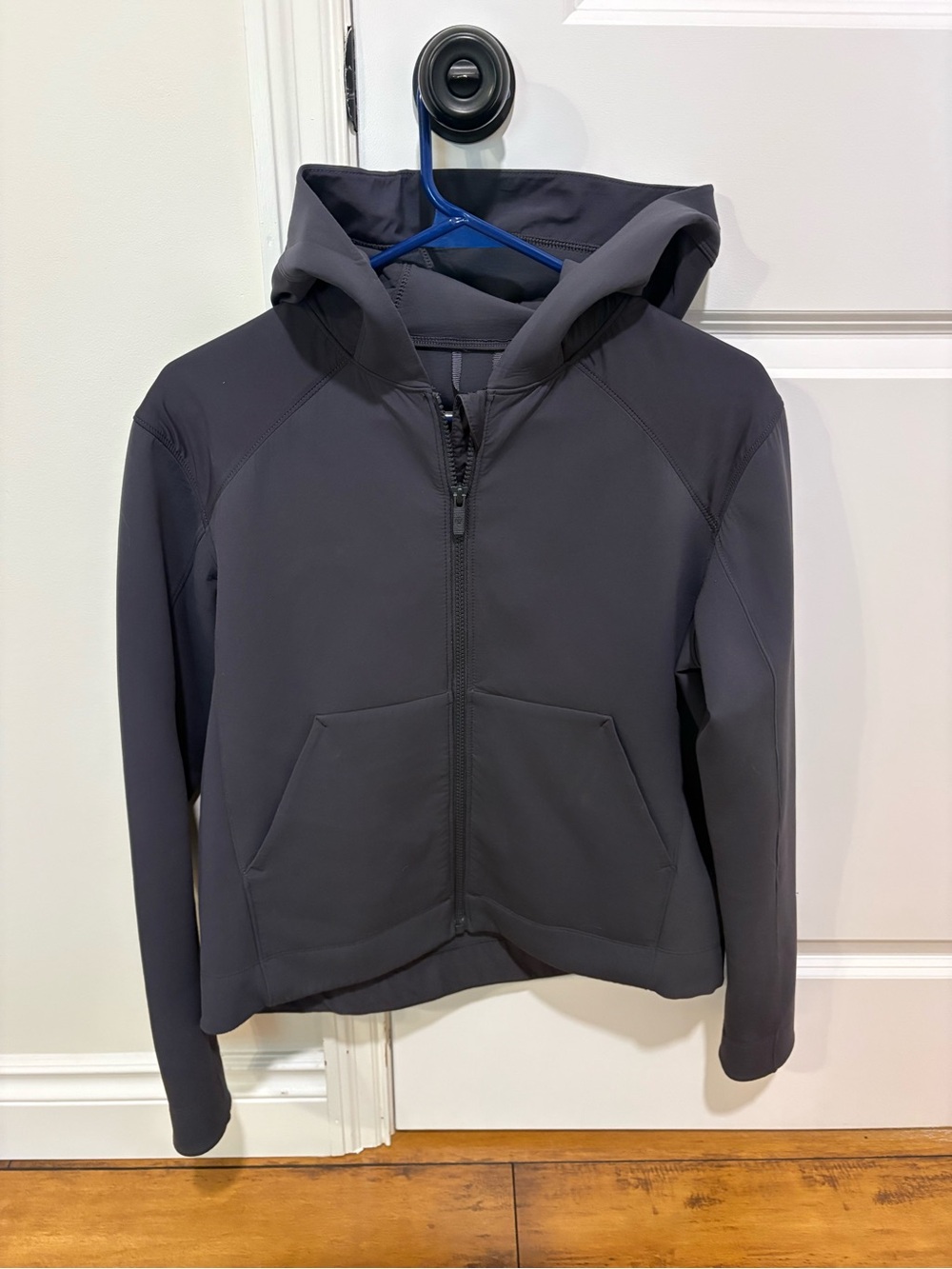 lululemon athletica Hooded Zip Jacket - Charcoal Gray